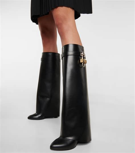 givenchy shark lock boots dupe|givenchy shark lock inspired boots.